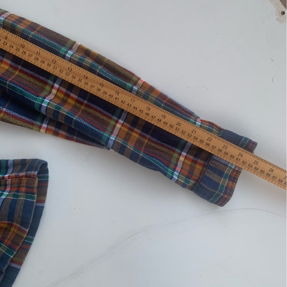 Patagonia Shirt Men Size M Plaid Fjord Flannel Button Up Hiking Outdoors Multi - Picture 5 of 12